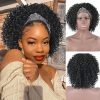 Wig store-Curly-Bright Red Loose Curly Lace Front Wigs Pre Plucked Loose Curls Wig Glueless Red Colored Wigs Heat Resistant Long Water Wave Synthetic Lace Front Wigs for Fashion Black Women 5