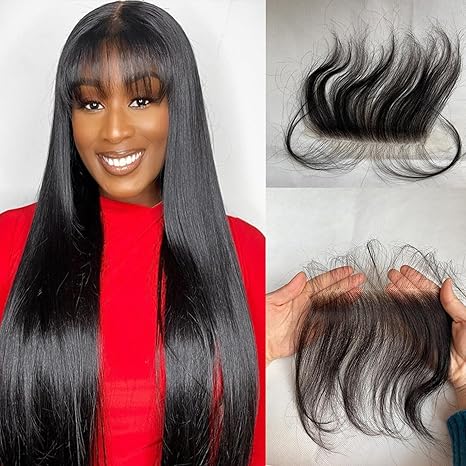 Wig store-Thick-HD Lace Hairline With Baby Hair 6×1 Replacement Forehead Fringe Bangs Swiss Transparent Lace Edges Hairpieces Remy Human Hair Natural Color For Women Wig store-Thick-HD Lace Hairline With Baby Hair 6x1 Replacement Forehead Fringe Bangs Swiss Transparent Lace Edges Hairpieces Remy Human Hair Natural Color For Women