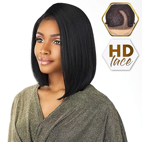 Wig store-Straight-Sensationnel Butta lace wigs – unit 1 extra wide 5 inch deep parting synthetic preplucked hairline glueless lacefront (1 JETBLACK) 2 Wig store-Straight-Sensationnel Butta lace wigs - unit 1 extra wide 5 inch deep parting synthetic preplucked hairline glueless lacefront (1 JETBLACK) - Image 2
