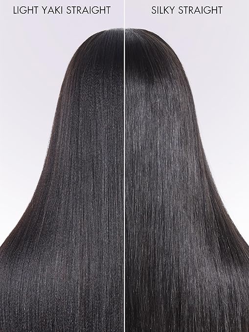 Wig store-Long Hair-LUVME HAIR 22 Inch Yaki Straight Wig with Bangs Human Hair- Ready to Go Glueless Wigs Long Human Hair 3 Wig store-Long Hair-LUVME HAIR 22 Inch Yaki Straight Wig with Bangs Human Hair- Ready to Go Glueless Wigs Long Human Hair - Image 3