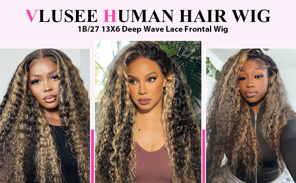 deep wave lace front wigs human hair lace front wig 13x6 lace front wigs human hair