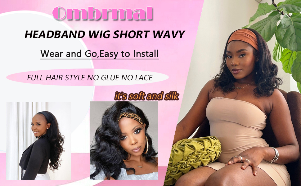Headband wig