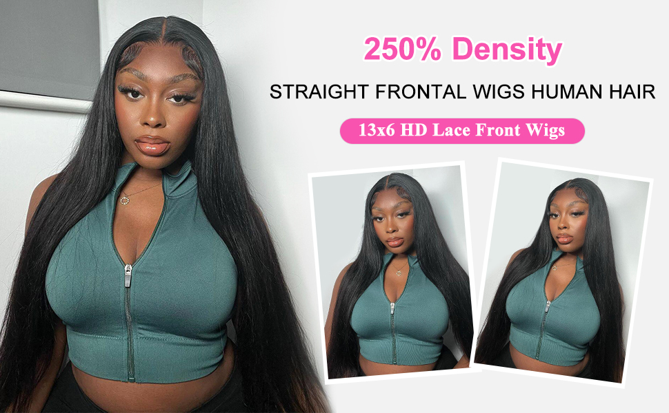 straight lace front wigs human hair